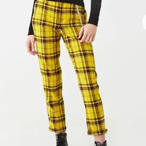 Forever 21 Pants yellow plaid
